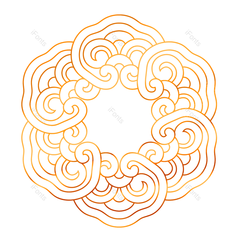 古典边框图片,古典装饰元素,中国风装饰PNG,云纹免抠素材